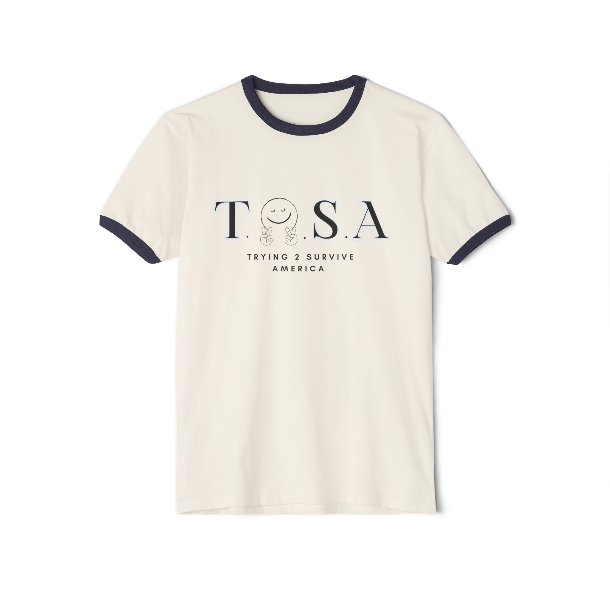 Unisex Cotton Ringer T-Shirt