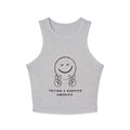 Women's Micro Rib Racer Tank Top