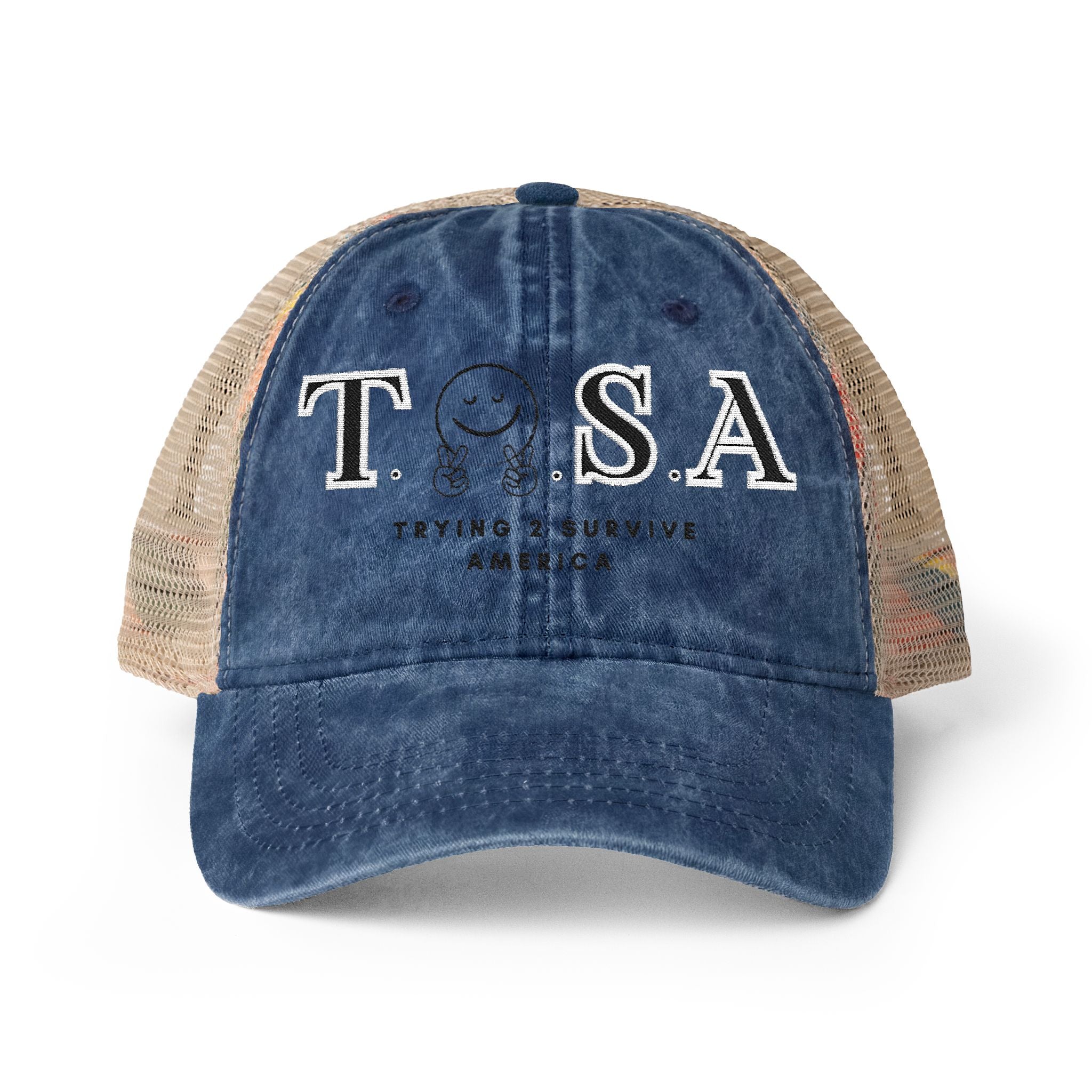 Women's Washed Mesh-Back Cap