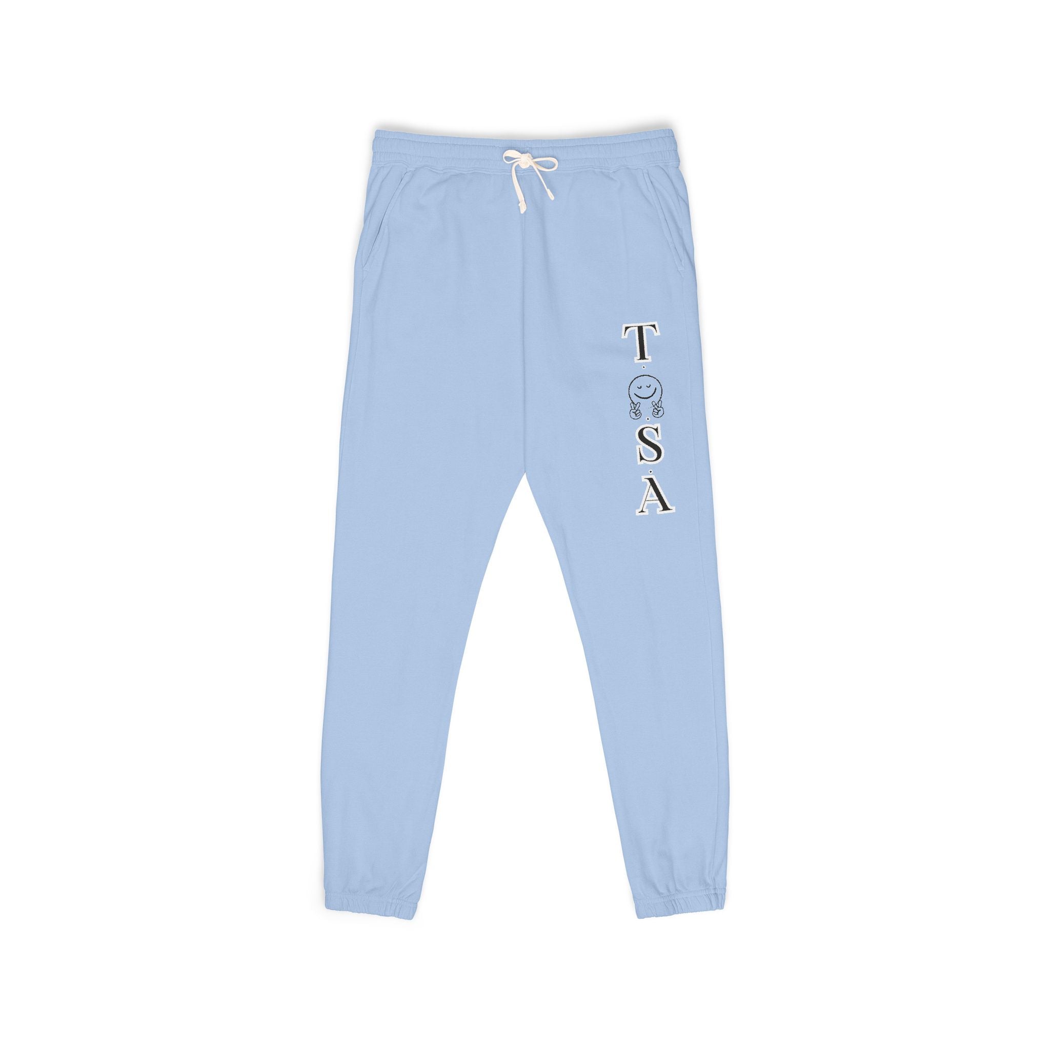 Women Garment-Dyed Fleece Sweatpants
