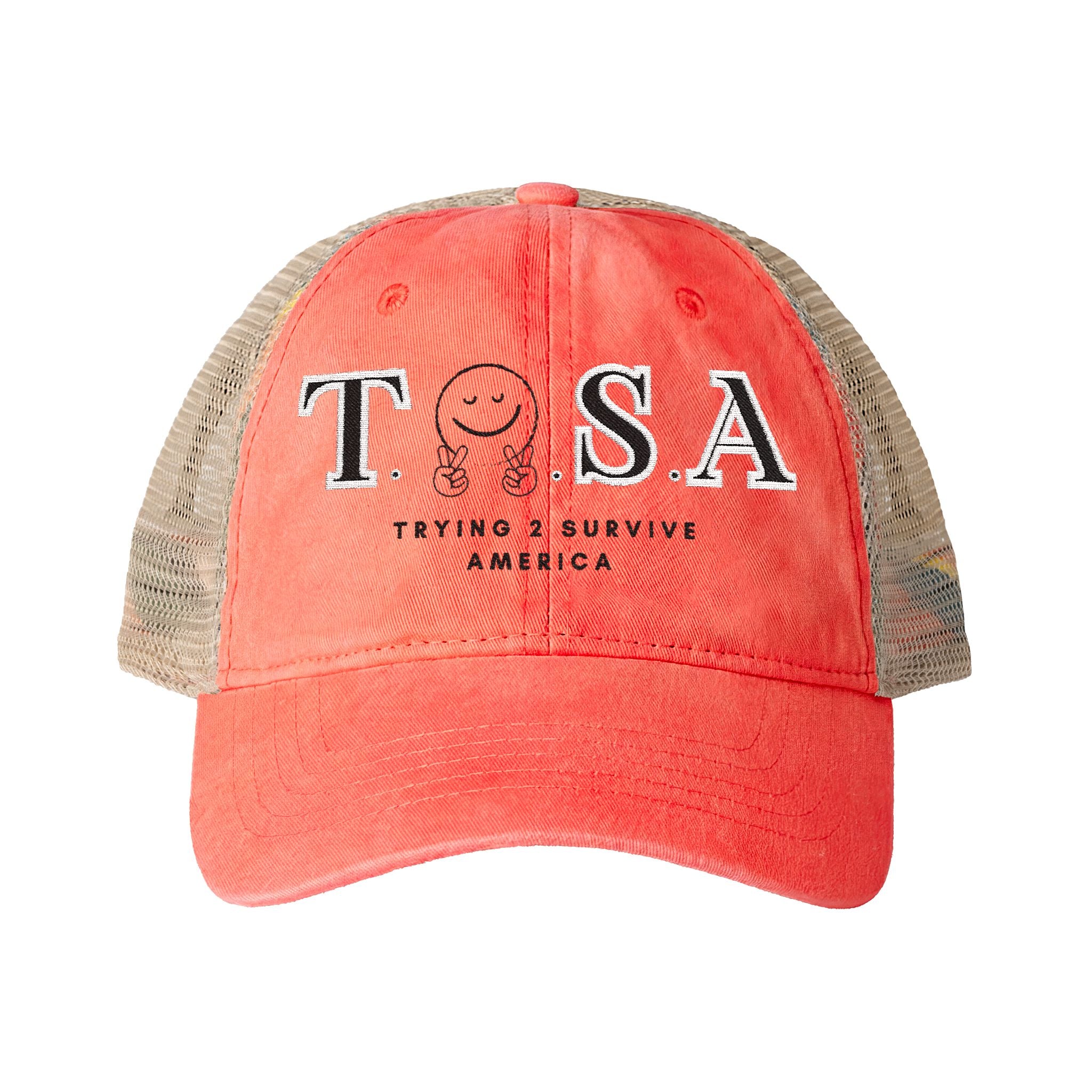 Women's Washed Mesh-Back Cap