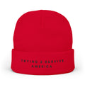 Knit Beanie (Embroidery)
