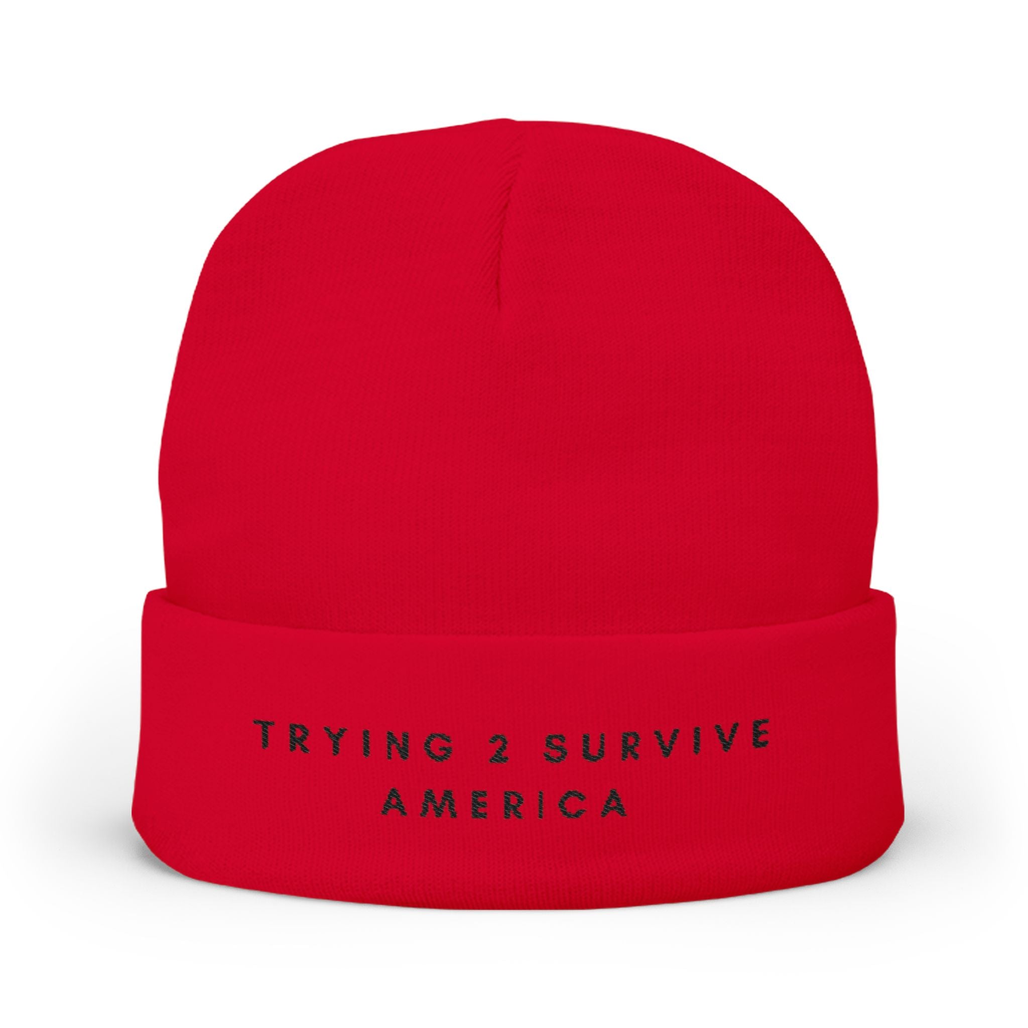 Knit Beanie (Embroidery)