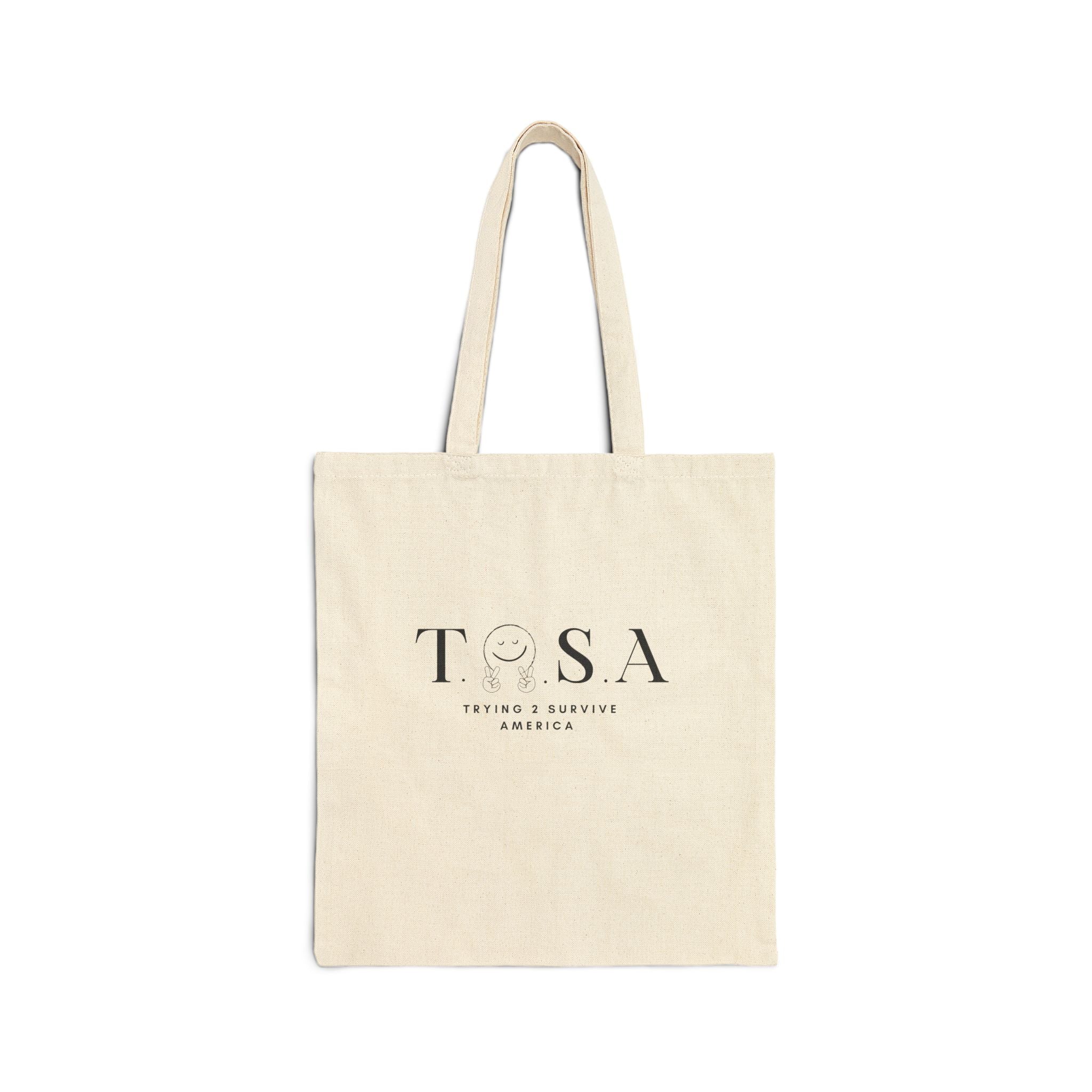 Cotton Canvas Tote Bag