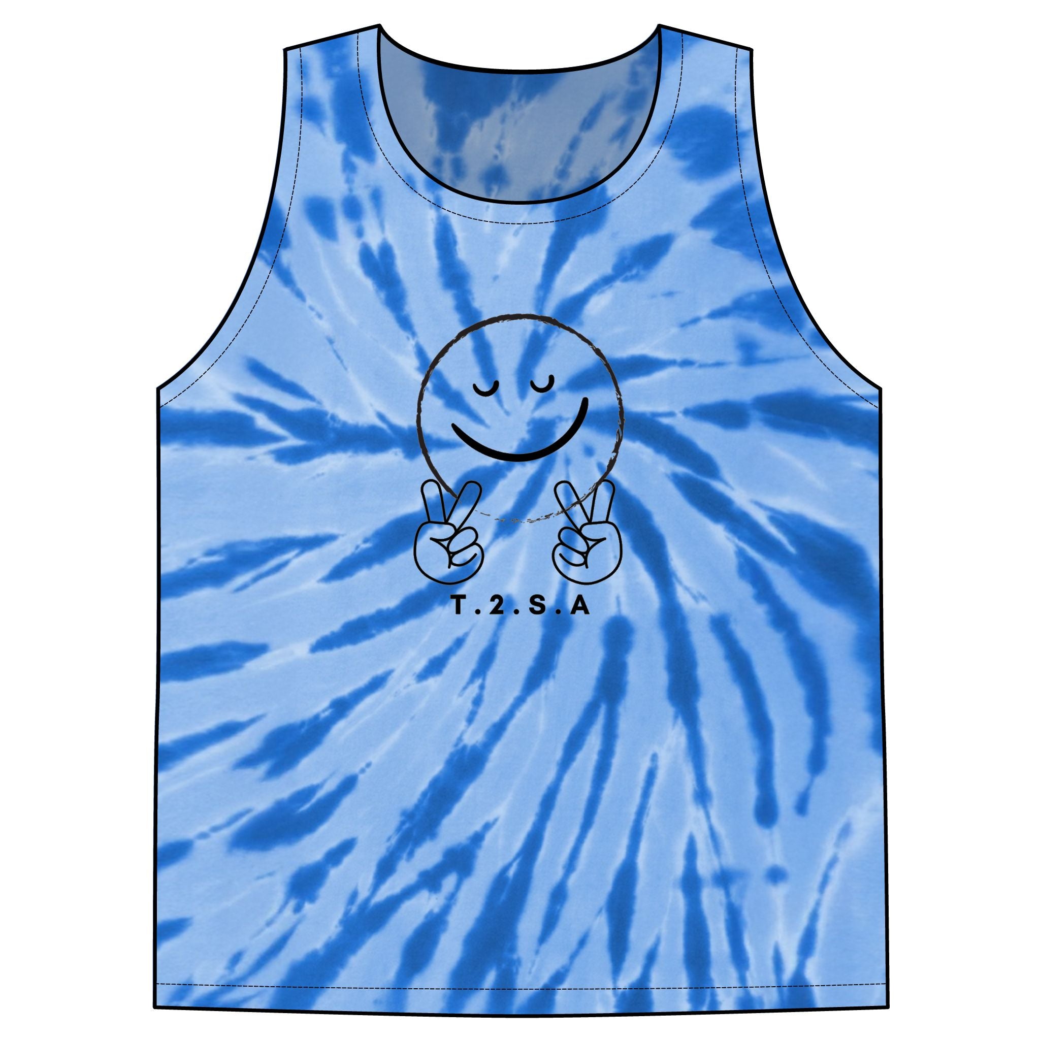 Unisex Tie-Dye Tank Top