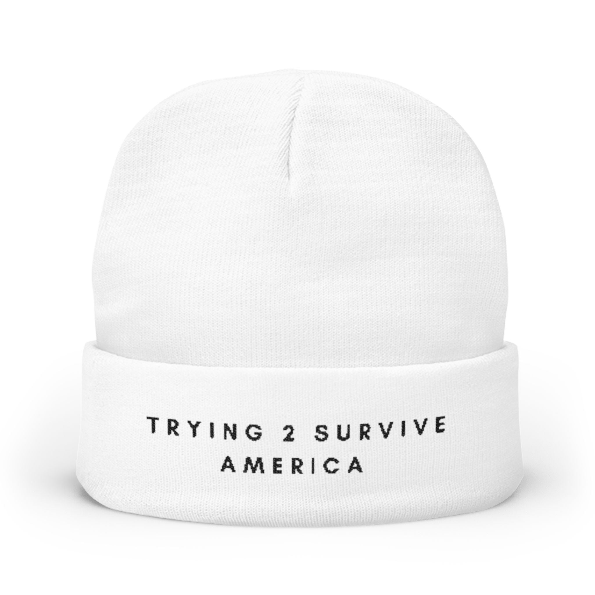 Knit Beanie (Embroidery)
