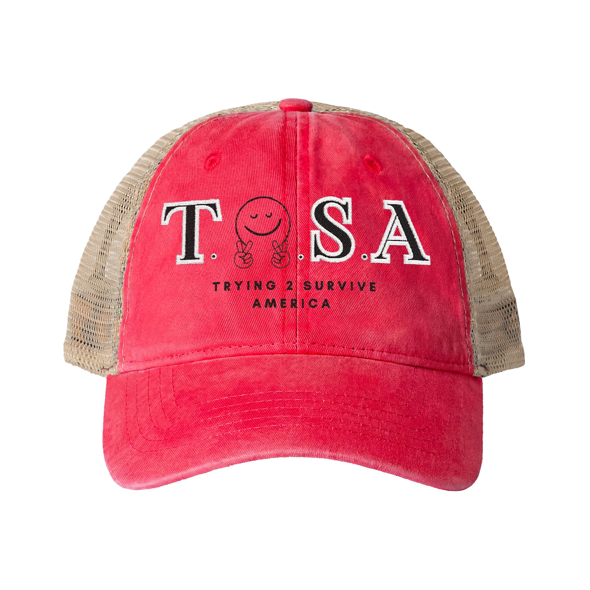 Women's Washed Mesh-Back Cap