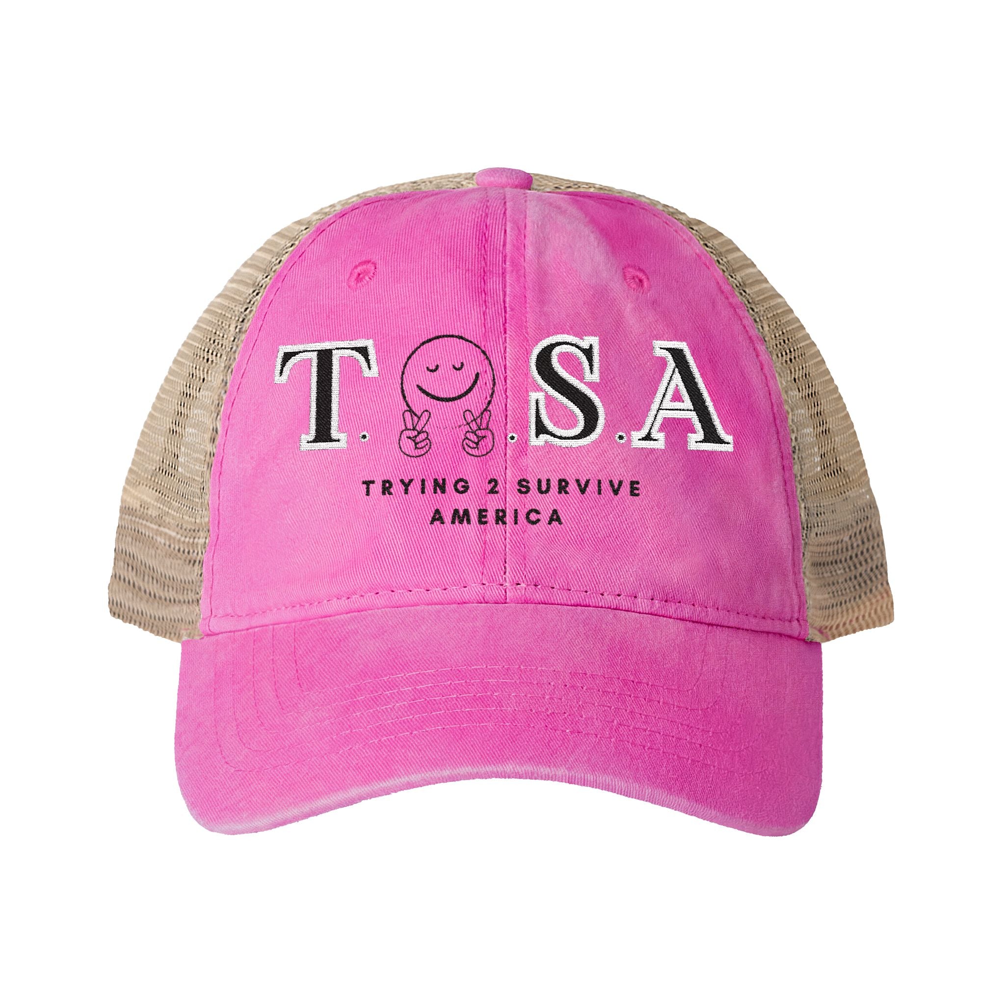 Women's Washed Mesh-Back Cap