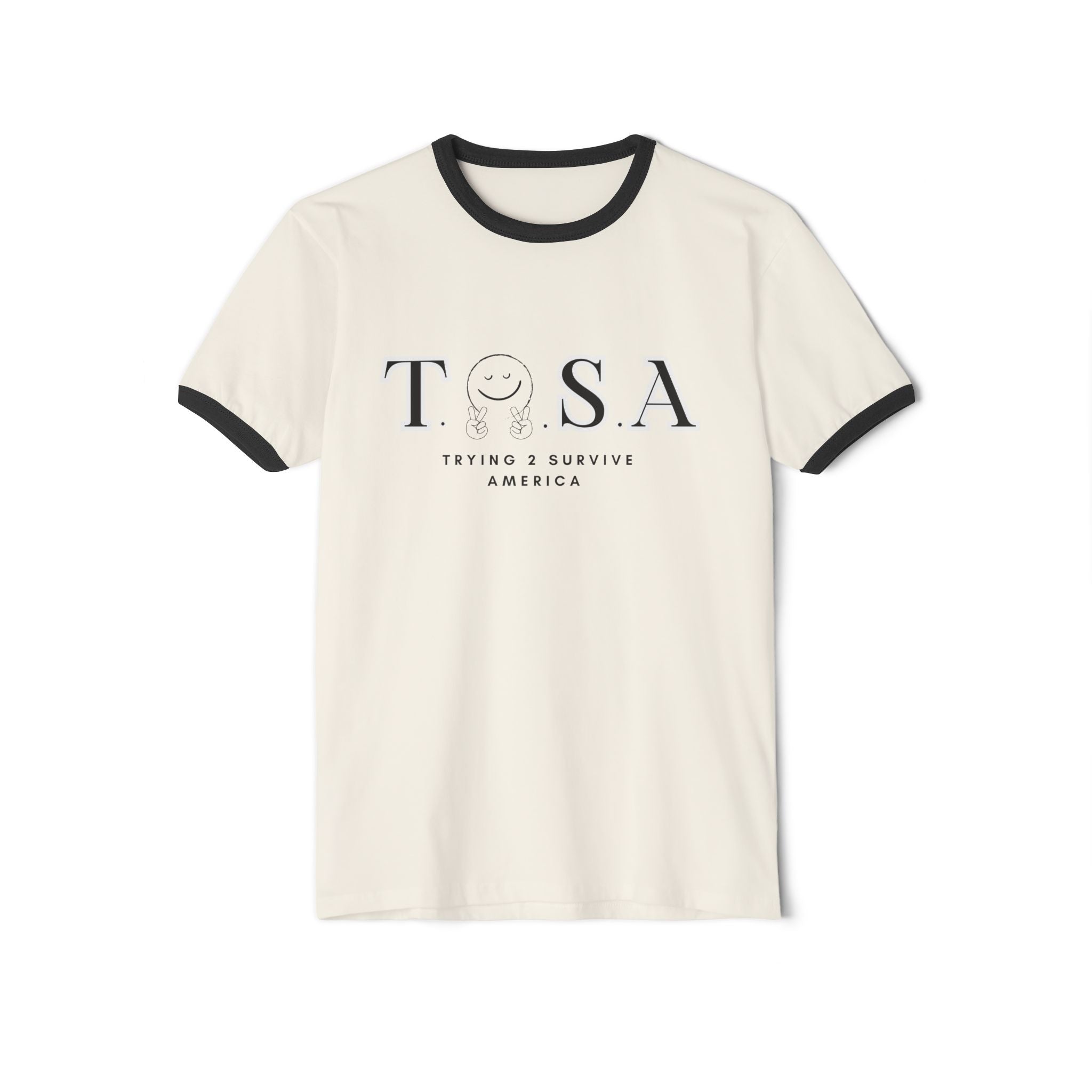 Unisex Cotton Ringer T-Shirt